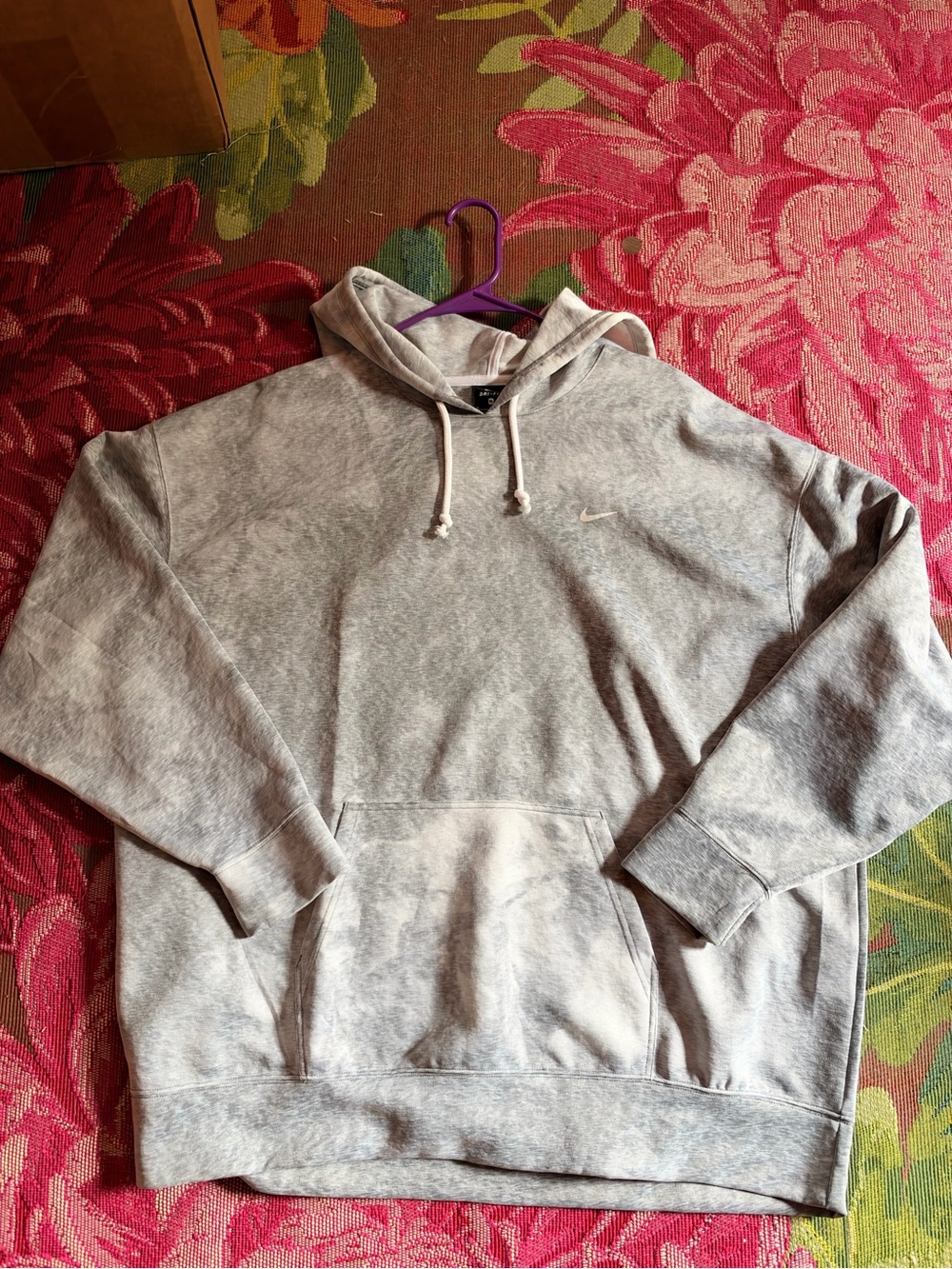 Women’s Gray Marble Wash Nike Hoodie